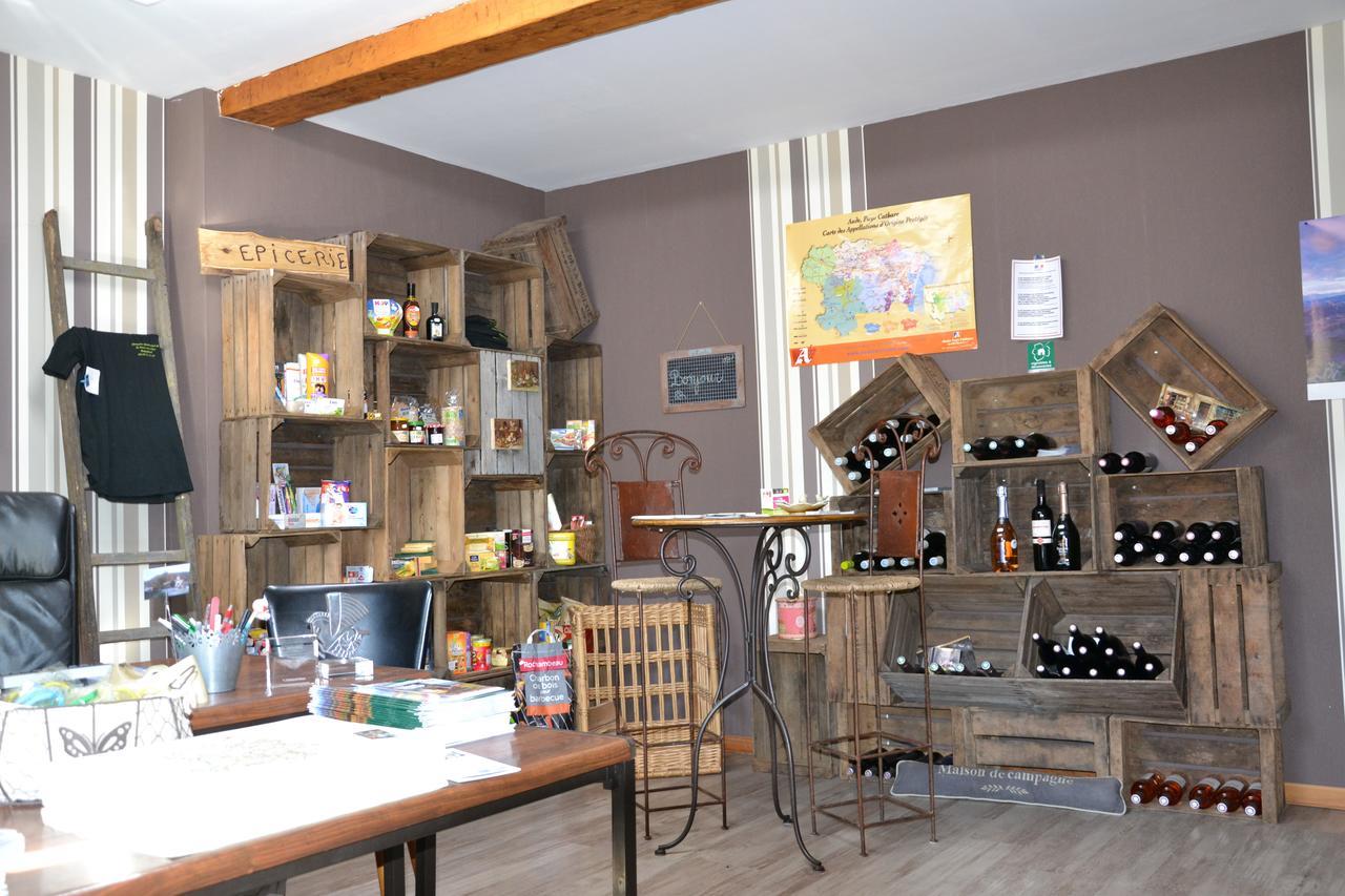 Camping La Mare Aux Fees Hotel Roquefeuil Exterior foto